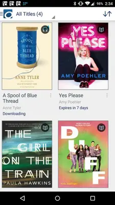 OverDrive android App screenshot 5
